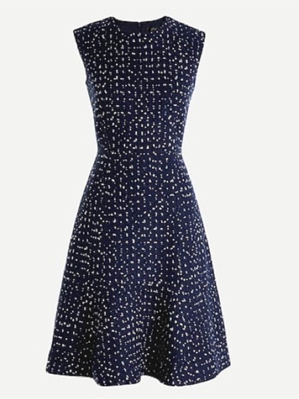 J. Crew NWT A-line dress in Spotted Tweed - Picture 1 of 12